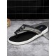 Men Casual Outdoor Denim Fabric Slip On Beach Flip Flop Slippers