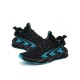 Men Knitted Fabric Breathable  Non Slip Athletic Running Walking Blade Type Sneakers