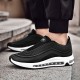 New Sports Shoes Kup Mesh Casual Shoes Cushion Running Shoes Large Size 7 Color Matching