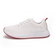 Men Knitted Fabric Breathable Lace Up Casual Running Shoes