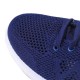 Men Knitted Fabric Lace Up Running Shoes Casual Walking Sneakers