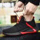 Men Fabirc Mesh Comfy Non Slip Running Casual Sneakers