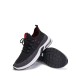 Men Knitted Fabric Air-cushion Sole Shock Absorption Running Sneakers