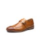 Men British Style Monk Shoes Business Formal Dress Shoes