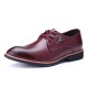 Men Classic Pointed Toe Lace Up Bsiness Formal Dress Shoes