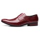 Large Size Men Stylish Leather Slip Resistant Business Formal Shoes