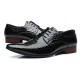 Large Size Men Stylish Leather Slip Resistant Business Formal Shoes