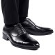 Men Microfiber Leather Non Slip Cap Toe Business Formal Dress Shoes