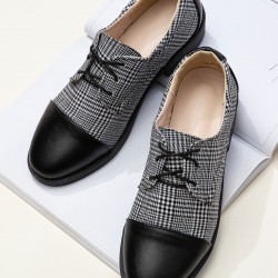 Men British Style Cap Toe Comfy Lace Up Formal Dress Shoes