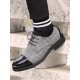 Men British Style Cap Toe Comfy Lace Up Formal Dress Shoes