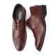 Men Brogue Carved Pointed Toe Lace Up Oxfords Formal Dress Shoes