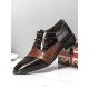 Men Cap Toe Splicing Non Slip Business Formal Shoes