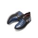 Men Classic Business Casual Slip On Leather Business Casual Ankle Boots