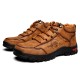 Men Durable Comfort Round Toe Lace Up Outdoor Casual Ankle Boots