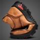 Men Durable Comfort Round Toe Lace Up Outdoor Casual Ankle Boots