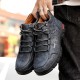 Men Durable Comfort Round Toe Lace Up Outdoor Casual Ankle Boots