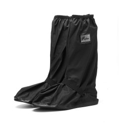 Men Waterproof Slip Resistant High Top Side Zipper Rain Boots Covers