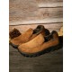 Men Warm Plus Lining Soft Sole Slip On Comfy Casual Boots