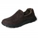 Men Warm Plus Lining Soft Sole Slip On Comfy Casual Boots