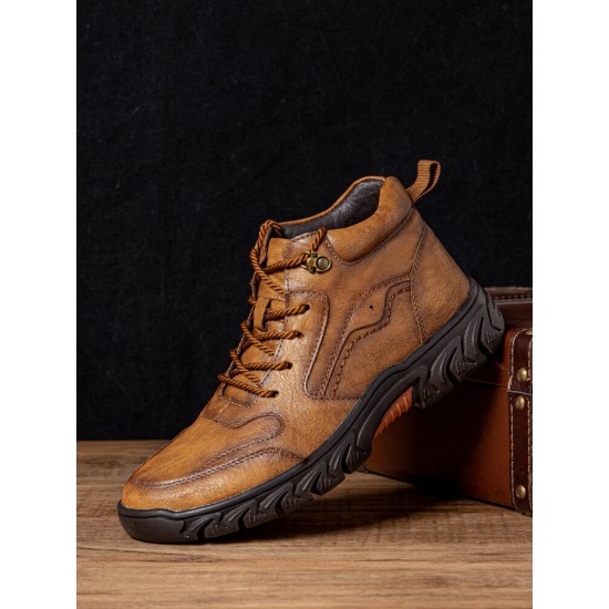 Men Durable Plus Size Non-slip Casual Outdoor Boots