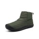 Men Waterproof Warm Lining Hook Loop Toe Protective Casual Ankle Boots