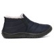 Men Waterproof Fabric Plush Lining Slip On Casual Ankle Boots