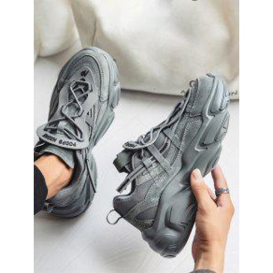 Letter Decor Chunky Sneakers