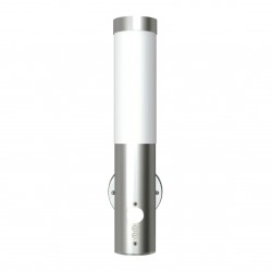  Outdoor Wall Lamp with Motion Detector Stainless Steel