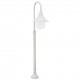 Garden Post Light E27 120 cm Aluminium White