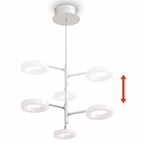 LED Pendant Lamp with 3 Lights Warm White