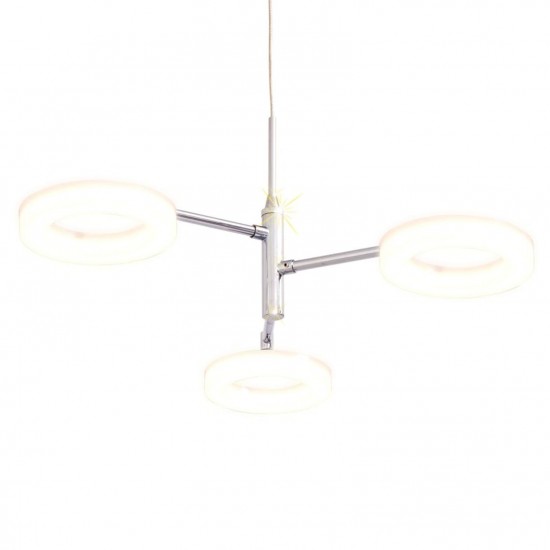 LED Pendant Lamp with 3 Lights Warm White