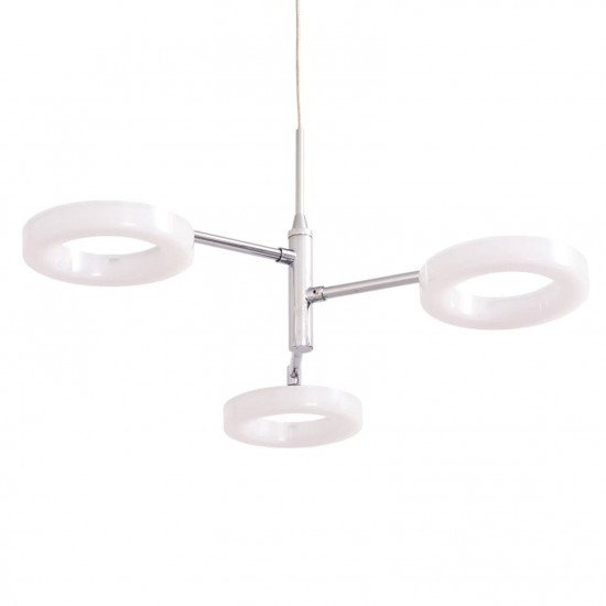 LED Pendant Lamp with 3 Lights Warm White