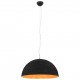 Pendant Lamp Black and Gold Ø50 cm E27