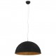 Pendant Lamp Black and Gold Ø50 cm E27