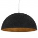 Pendant Lamp Black and Gold Ø50 cm E27