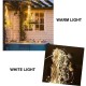 10 Strands(200 LEDs) Rope String Light Garden Decoration Outdoor Waterproof Rope String Christmas Lamp Wedding Party Tree Xmas Decoration