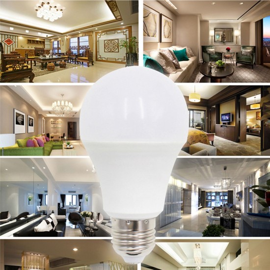 LED Light Bulb 9W E27 LED Lamp Bulbs Globe Light Bulbs Indoor Bulbs Cold White for Ceiling Lighting