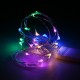 1M/3.3FT 10LEDs Starry Copper Wire String Battery Operated Powered Extra Flexible Bendable Light Strip for Holiday Festival Decorations