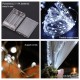 4.5V 6W 10 Meters 100 LED Fairy String Light Battery Powered Operated IP65 Water Resistance Twistable Bendable Flexible White for Christmas Xmas Festival Holiday Home Party Theme Restaurant Pub Club Bar Decoration Gift Present