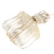 4.5V 6W 10 Meters 100 LED Fairy String Light Battery Powered Operated IP65 Water Resistance Twistable Bendable Flexible White for Christmas Xmas Festival Holiday Home Party Theme Restaurant Pub Club Bar Decoration Gift Present