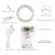 10M 100 Lamp Beads 8 Modes Warm White Fairy String Light Photo Clip Hanging Pictures Cards Memos Artwork