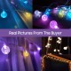 DIANDIAN LED String Light USB Atmosphere Lamp With Remote Control Multi-color 16 Colors/8 Lighting Effects/USB Powered/5V Safe Light Flexible Light Strip Twinkle Light Decoration for Home Holiday