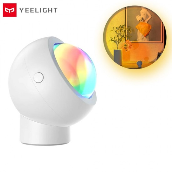 Yeelight Sunset Atmosphere Light Home Night Lamp Eye Protection Desk Lamp with Magnetic Base 360° Free Rotation Lights