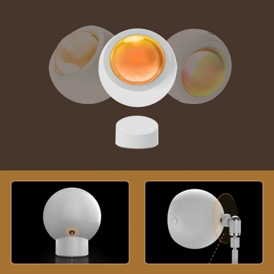 Yeelight Sunset Atmosphere Light Home Night Lamp Eye Protection Desk Lamp with Magnetic Base 360° Free Rotation Lights