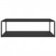   Coffee Table Black 120x60x35 cm Tempered Glass