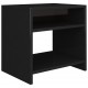 Bedside Cabinet High Gloss Black 40x30x40 cm Chipboard