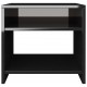 Bedside Cabinet High Gloss Black 40x30x40 cm Chipboard