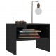 Bedside Cabinet High Gloss Black 40x30x30 cm Chipboard