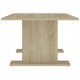 Coffee Table Sonoma Oak 103.5x60x40 cm Chipboard