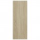 Console Table Sonoma Oak 78x30x80 cm Chipboard